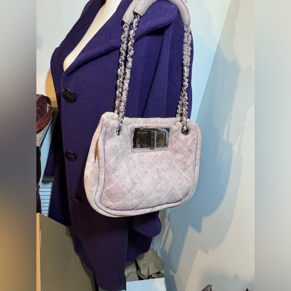 CHANEL Shearling Quilted Mademoiselle Tote - Picture 13 of 15